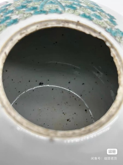 古玩陶瓷粉彩人物故事蓋罐真品鑒賞圖