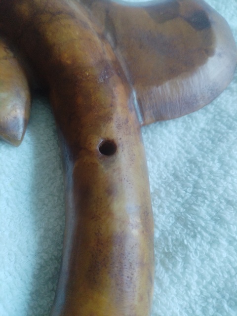 古玩玉器做舊仿“紅山文化”c形龍真品鑒賞圖