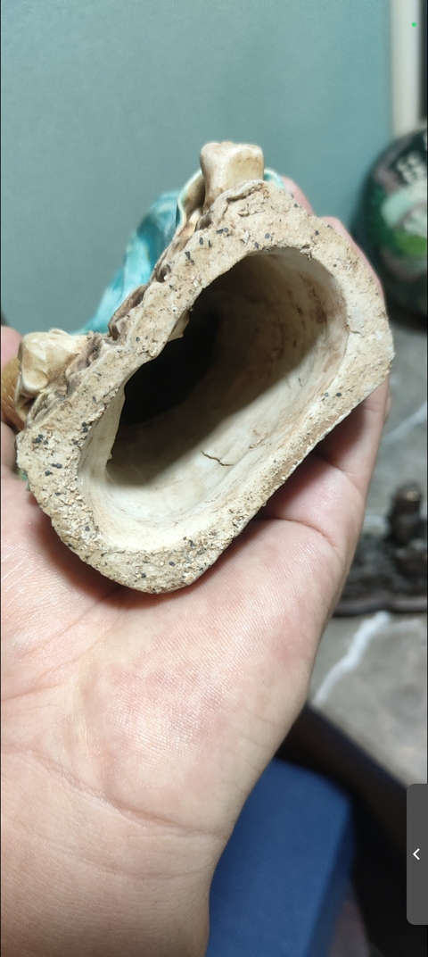 古玩陶瓷素三彩人物瓷像真品鑒賞圖