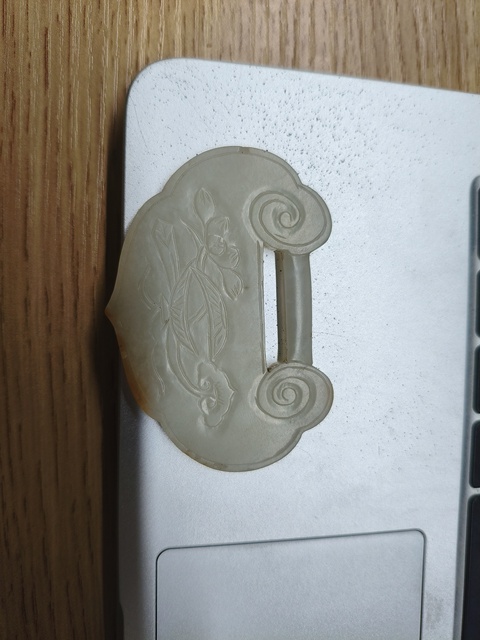 古玩玉器和田玉鎖型佩真品鑒賞圖