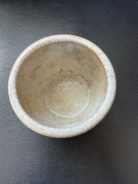 古玩陶瓷哥釉案缸真品鑒賞圖