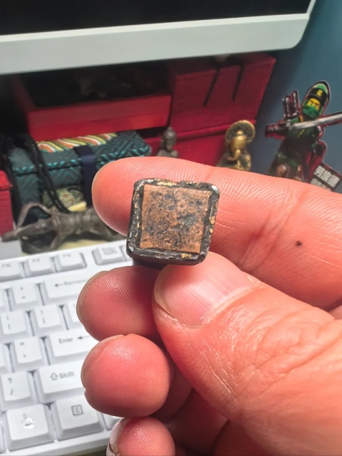 古玩銅器合金佛塔真品鑒賞圖