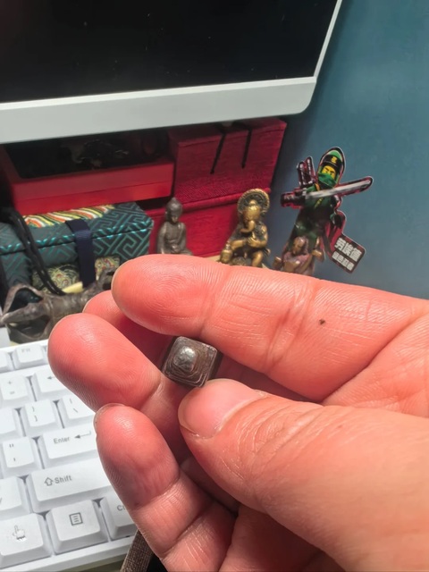 古玩銅器合金佛塔真品鑒賞圖