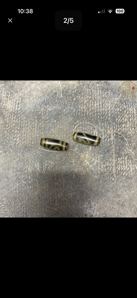 古玩玉器新工藝天珠真品鑒賞圖