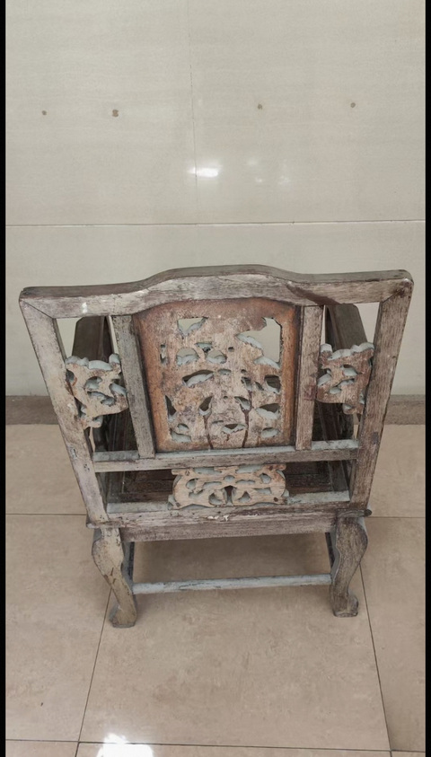 古玩雜項座椅真品鑒賞圖