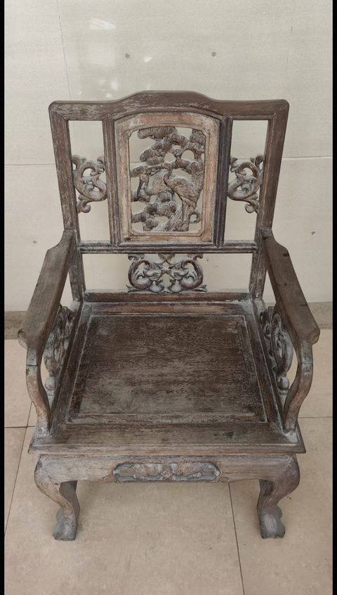 古玩雜項座椅真品鑒賞圖