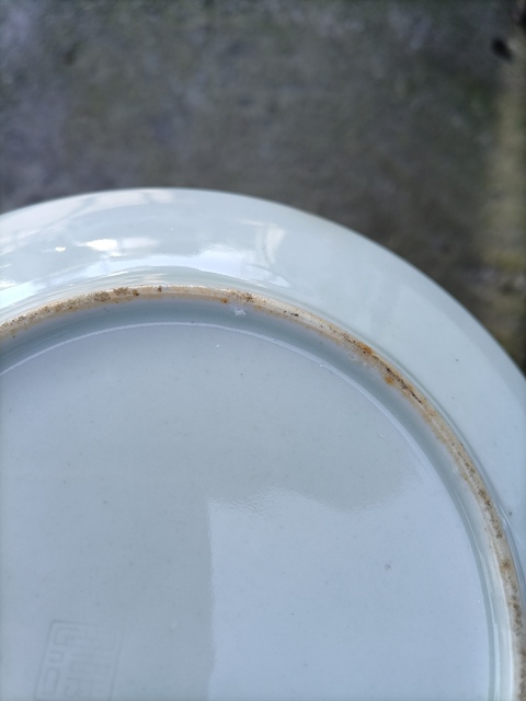 古玩陶瓷粉彩仕女人物盤拍賣，當前價格800元