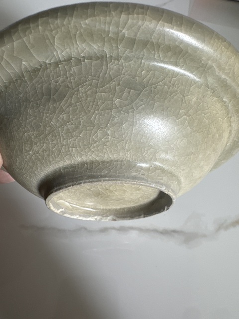 古玩陶瓷青釉盤真品鑒賞圖