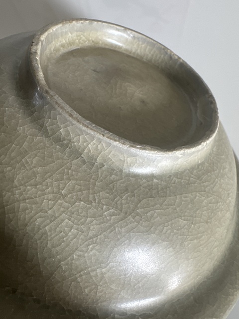 古玩陶瓷青釉盤真品鑒賞圖