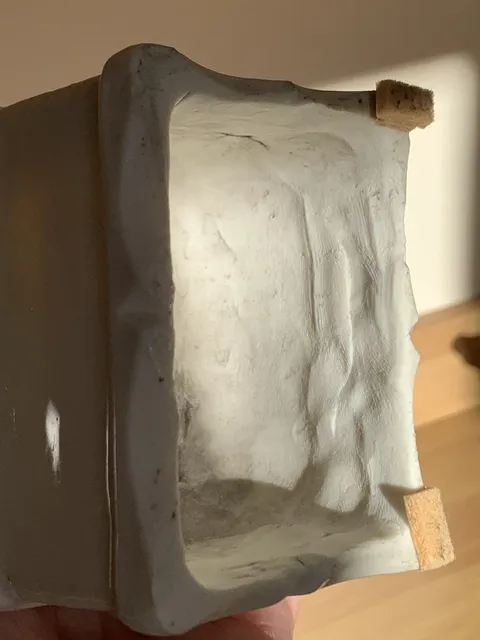 古玩陶瓷德化白瓷獅子香插真品鑒賞圖