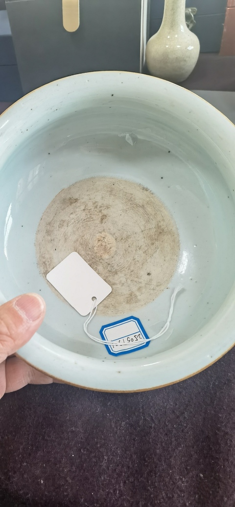 古玩陶瓷青花雙龍戲珠紋爐真品鑒賞圖