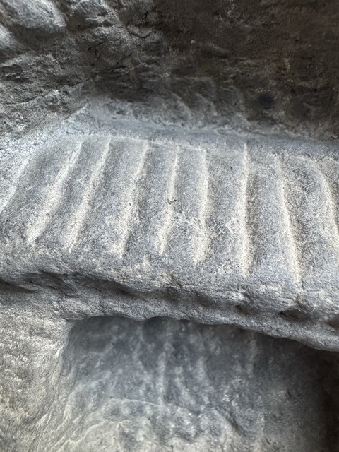 古玩雜項青石佛龕真品鑒賞圖