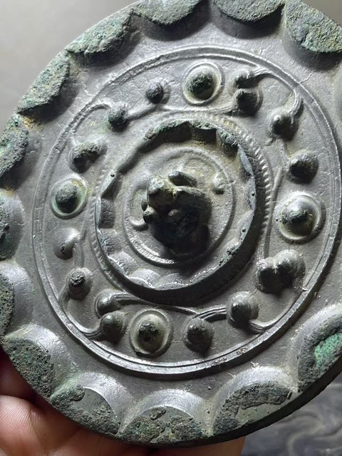 古玩銅器漢·星云鏡真品鑒賞圖