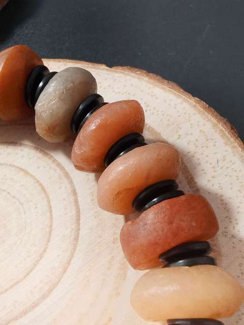 古玩雜項高古瑪瑙手鏈拍賣，當前價格799元