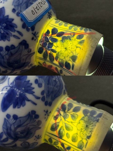 古玩陶瓷青花葫蘆瓶真品鑒賞圖