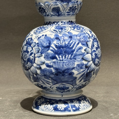 古玩陶瓷青花葫蘆瓶真品鑒賞圖