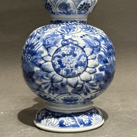 古玩陶瓷青花葫蘆瓶真品鑒賞圖