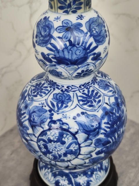 古玩陶瓷青花葫蘆瓶真品鑒賞圖