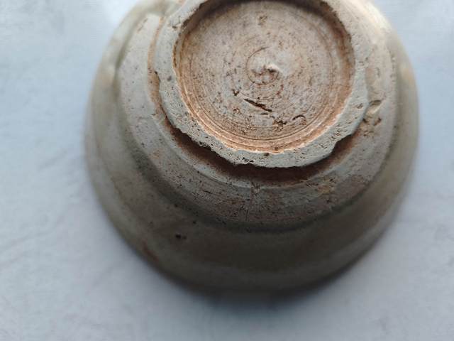 古玩陶瓷宋代白釉碗真品鑒賞圖