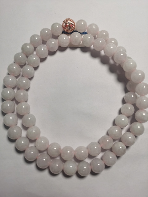 古玩玉器天然翡翠珠鏈真品鑒賞圖