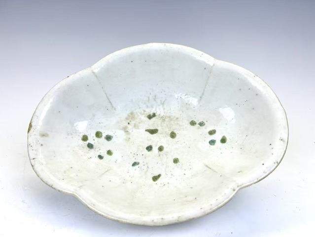 古玩陶瓷晚清·粉彩十二花神貢盤真品鑒賞圖