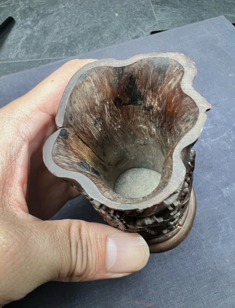 古玩雜項(xiàng)筆筒真品鑒賞圖