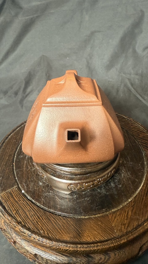 古玩雜項四方抽角壺真品鑒賞圖