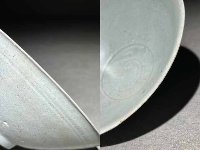 古玩陶瓷【館藏級精品】宋 青白瓷劃花斗笠碗【頂級釉水】【收藏價值極高】拍賣，當前價格0元