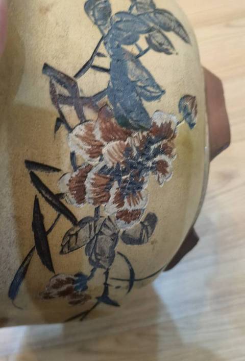 古玩雜項紫砂花盆真品鑒賞圖