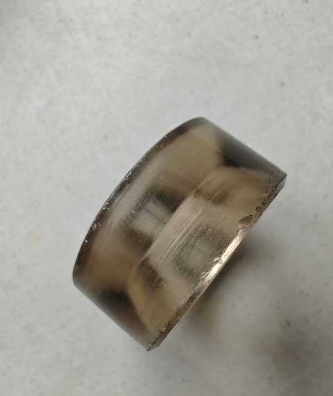 古玩玉器水晶環(huán)真品鑒賞圖