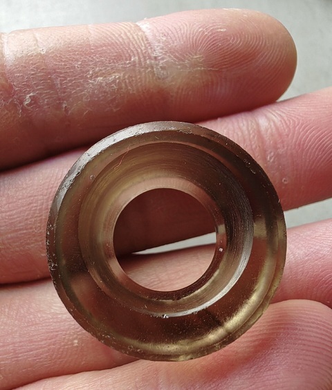 古玩玉器水晶環(huán)真品鑒賞圖