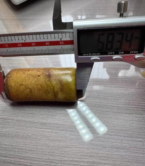 古玩玉器仿古做舊玉勒子真品鑒賞圖