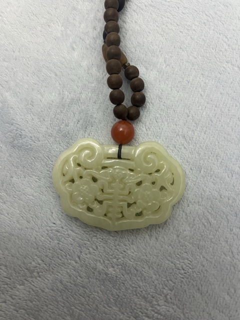 古玩玉器仿古玉鎖真品鑒賞圖