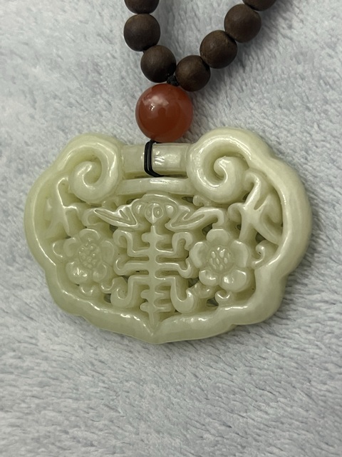 古玩玉器仿古玉鎖真品鑒賞圖