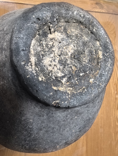 古玩陶瓷卡約文化雙耳罐真品鑒賞圖