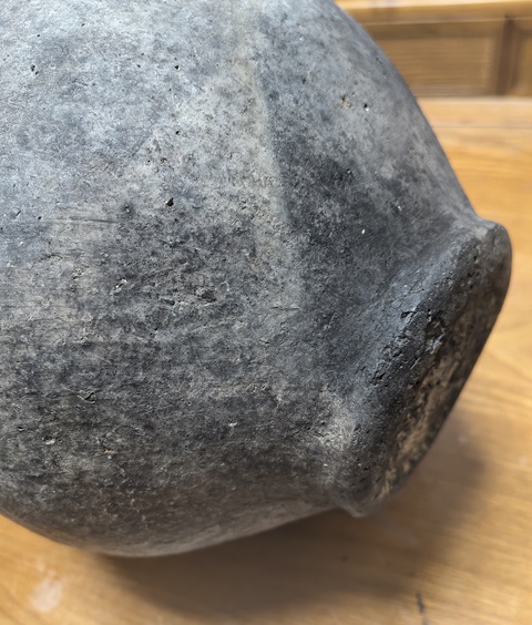 古玩陶瓷卡約文化雙耳罐真品鑒賞圖