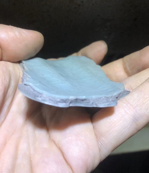 古玩陶瓷青瓷片真品鑒賞圖