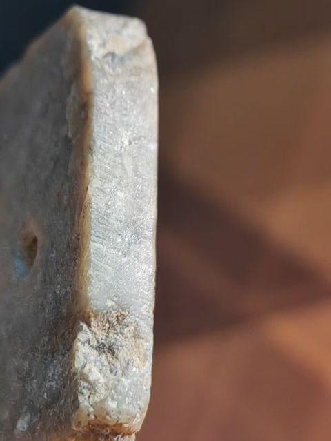 古玩玉器文化期殘改玉珩真品鑒賞圖