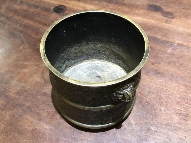 古玩銅器爐子真品鑒賞圖