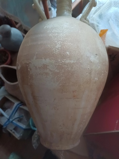 古玩陶瓷雙龍尊真品鑒賞圖