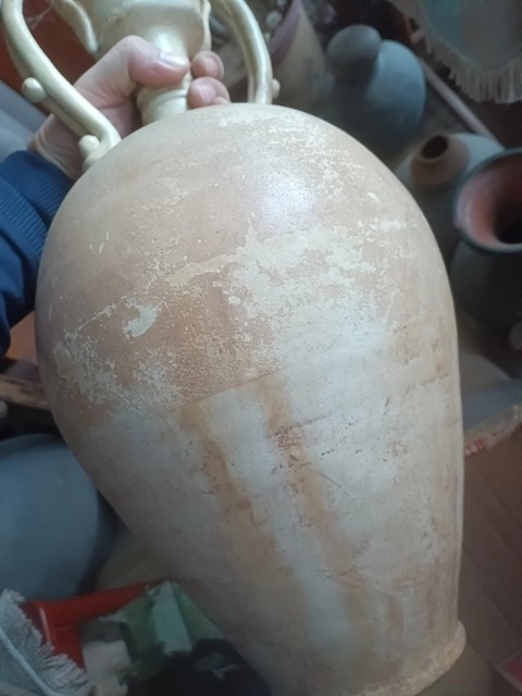 古玩陶瓷雙龍尊真品鑒賞圖