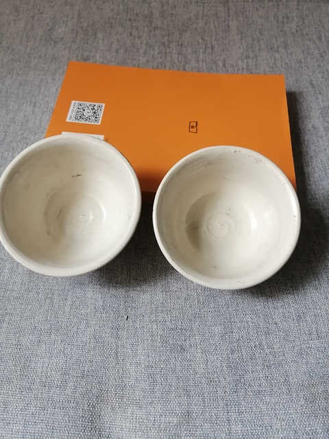 古玩陶瓷白釉杯真品鑒賞圖