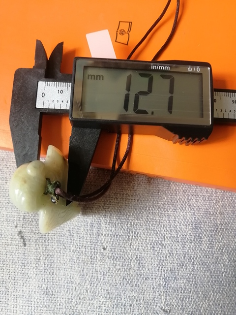 古玩玉器翡翠童子真品鑒賞圖