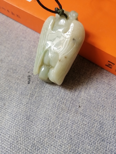 古玩玉器翡翠童子真品鑒賞圖