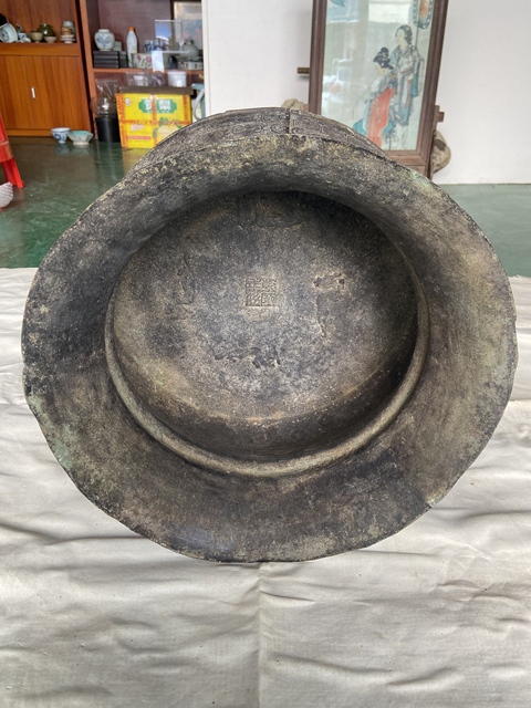 古玩銅器銅鼓真品鑒賞圖