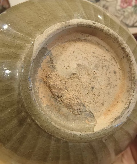 古玩陶瓷青釉碗真品鑒賞圖