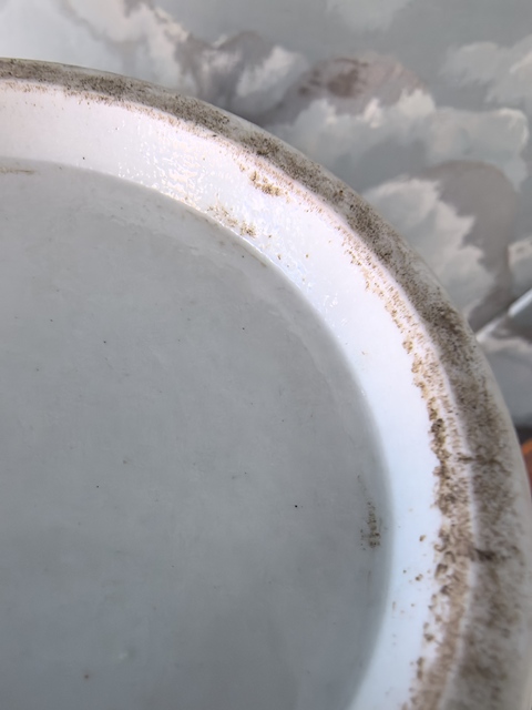 古玩陶瓷粉彩博古花卉紋花觚一對真品鑒賞圖