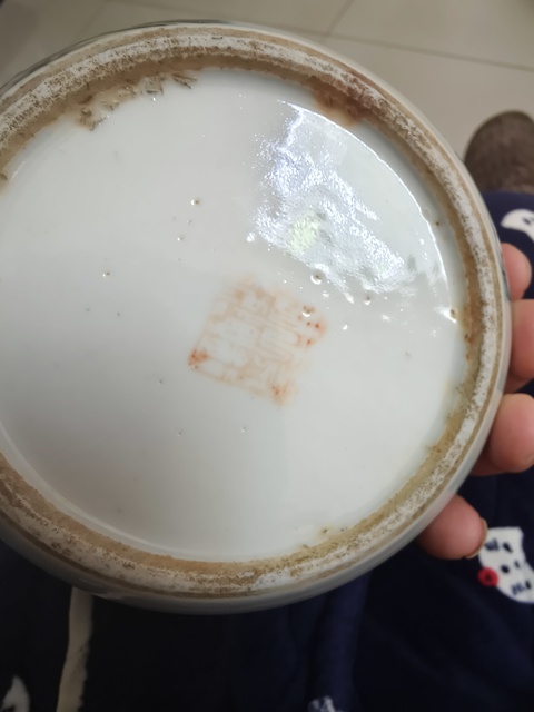 古玩陶瓷粉彩人物故事紋圍棋罐真品鑒賞圖