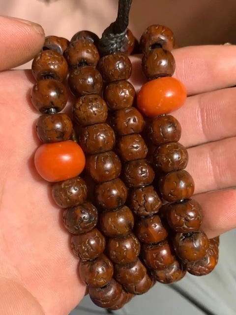 古玩玉器金剛珠串真品鑒賞圖