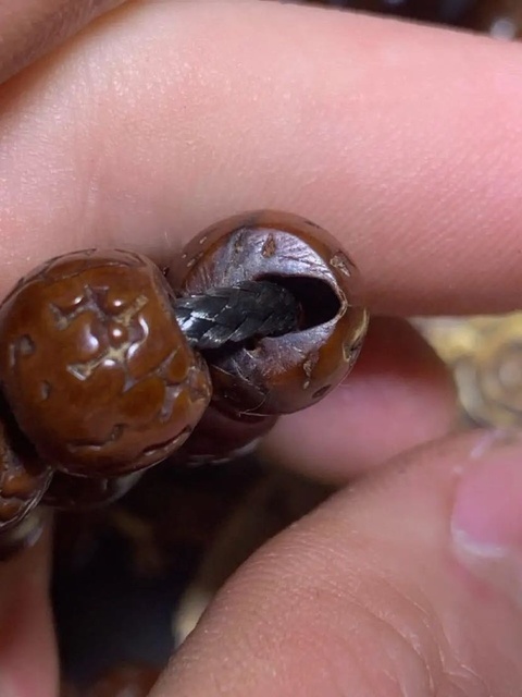 古玩玉器金剛珠串真品鑒賞圖